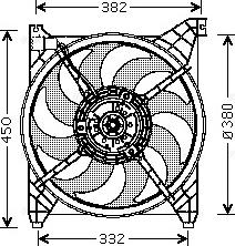 Ava Quality Cooling HY 7505 - Ventola, Raffreddamento motore autozon.pro