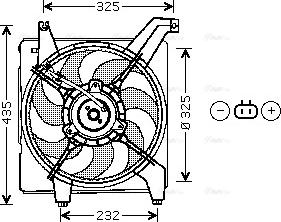 Ava Quality Cooling HY 7507 - Ventola, Raffreddamento motore autozon.pro