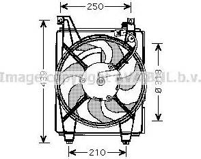 Ava Quality Cooling HY 7518 - Ventola, Raffreddamento motore autozon.pro