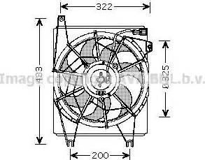 Ava Quality Cooling HY 7517 - Ventola, Raffreddamento motore autozon.pro