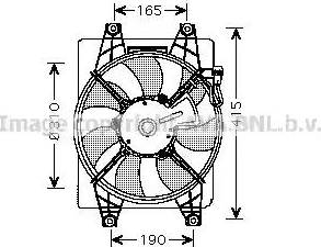 Ava Quality Cooling HY 7523 - Ventola, Raffreddamento motore autozon.pro