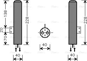 Ava Quality Cooling HYD193 - Essiccatore, Climatizzatore autozon.pro