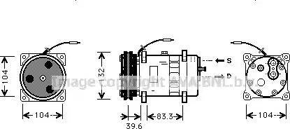 Ava Quality Cooling JR K024 - Compressore, Climatizzatore autozon.pro