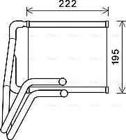 Ava Quality Cooling KA6276 - Scambiatore calore, Riscaldamento abitacolo autozon.pro