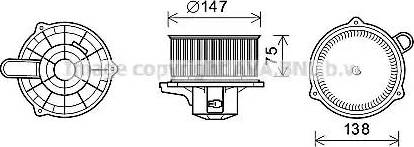 Ava Quality Cooling KA8262 - Elettromotore, Ventilatore abitacolo autozon.pro