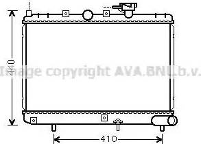 Ava Quality Cooling KA2271 - Radiatore, Raffreddamento motore autozon.pro