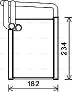 Ava Quality Cooling KAA6259 - Scambiatore calore, Riscaldamento abitacolo autozon.pro