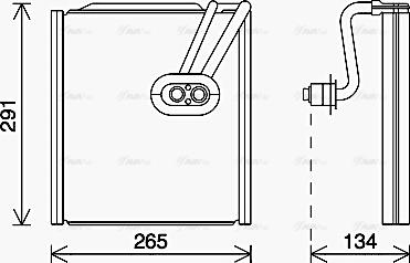 Ava Quality Cooling KAV292 - Evaporatore, Climatizzatore autozon.pro