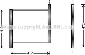 Ava Quality Cooling MC 2002 - Radiatore, Raffreddamento motore autozon.pro