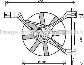 Ava Quality Cooling MC 7502 - Ventola, Raffreddamento motore autozon.pro