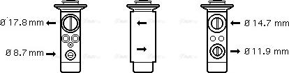 Ava Quality Cooling ME1256 - Valvola ad espansione, Climatizzatore autozon.pro