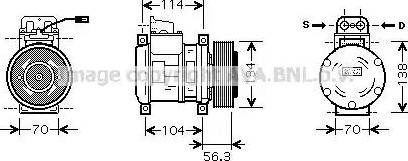 Ava Quality Cooling ME K227 - Compressore, Climatizzatore autozon.pro