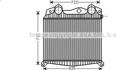 Ava Quality Cooling MN 4018 - Intercooler autozon.pro