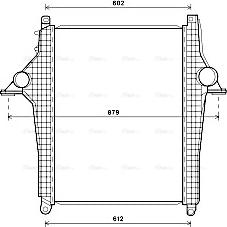 Ava Quality Cooling MN4075 - Intercooler autozon.pro