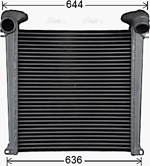 Ava Quality Cooling MN4134 - Intercooler autozon.pro