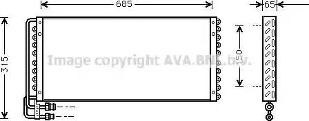 Ava Quality Cooling MN 5010 - Condensatore, Climatizzatore autozon.pro