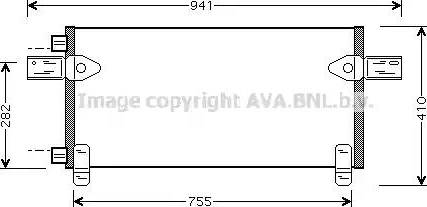 Ava Quality Cooling MN 5020 - Condensatore, Climatizzatore autozon.pro