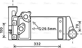 Ava Quality Cooling MN3083 - Radiatore olio, Retarder autozon.pro