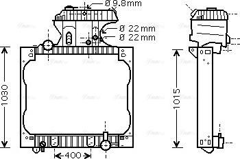 Ava Quality Cooling MN 2016 - Radiatore, Raffreddamento motore autozon.pro