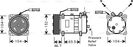 Ava Quality Cooling MN K048 - Compressore, Climatizzatore autozon.pro