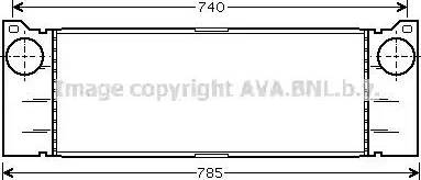 Ava Quality Cooling MS 4371 - Intercooler autozon.pro