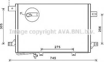 Ava Quality Cooling MS5572 - Condensatore, Climatizzatore autozon.pro