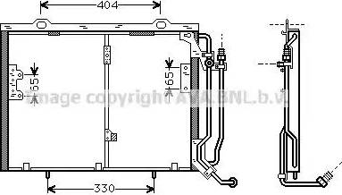 Ava Quality Cooling MS 5245 - Condensatore, Climatizzatore autozon.pro