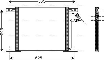 Ava Quality Cooling MS 5220 - Condensatore, Climatizzatore autozon.pro