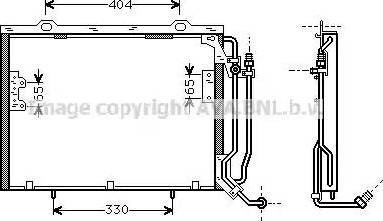 Ava Quality Cooling MS 5279 - Condensatore, Climatizzatore autozon.pro