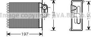 Ava Quality Cooling MS 6400 - Scambiatore calore, Riscaldamento abitacolo autozon.pro