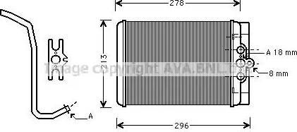 Ava Quality Cooling MS 6314 - Scambiatore calore, Riscaldamento abitacolo autozon.pro