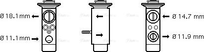 Ava Quality Cooling MS 1461 - Valvola ad espansione, Climatizzatore autozon.pro