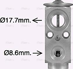 Ava Quality Cooling MS1753 - Valvola ad espansione, Climatizzatore autozon.pro