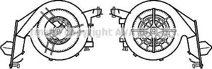 Ava Quality Cooling MS8660 - Elettromotore, Ventilatore abitacolo autozon.pro