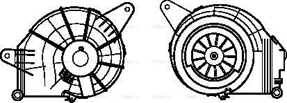 Ava Quality Cooling MS8631 - Ventilatore abitacolo autozon.pro