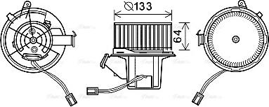 Ava Quality Cooling MS8629 - Ventilatore abitacolo autozon.pro