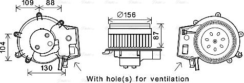 Ava Quality Cooling MS8625 - Ventilatore abitacolo autozon.pro