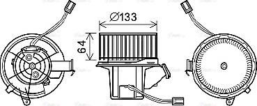 Ava Quality Cooling MS8628 - Ventilatore abitacolo autozon.pro