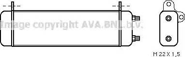 Ava Quality Cooling MS 3158 - Radiatore olio, Olio motore autozon.pro