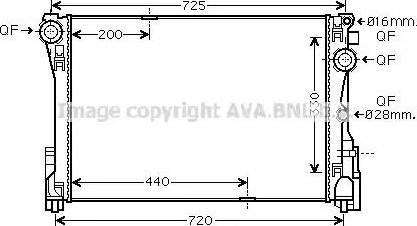 Ava Quality Cooling MS2575 - Radiatore, Raffreddamento motore autozon.pro