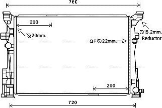 Ava Quality Cooling MS2653 - Radiatore, Raffreddamento motore autozon.pro