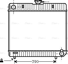 Ava Quality Cooling MS 2042 - Radiatore, Raffreddamento motore autozon.pro