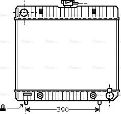 Ava Quality Cooling MS 2063 - Radiatore, Raffreddamento motore autozon.pro