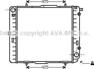 Ava Quality Cooling MS2037 - Radiatore, Raffreddamento motore autozon.pro