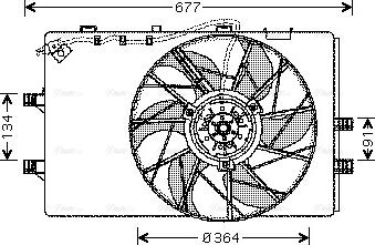 Ava Quality Cooling MS 7509 - Ventola, Raffreddamento motore autozon.pro