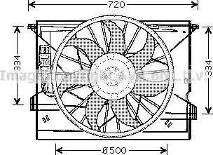 Ava Quality Cooling MS 7508 - Ventola, Raffreddamento motore autozon.pro