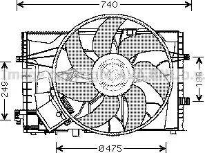 Ava Quality Cooling MS 7507 - Ventola, Raffreddamento motore autozon.pro