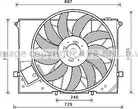 Ava Quality Cooling MS7581 - Ventola, Raffreddamento motore autozon.pro