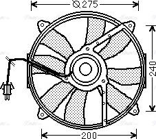 Ava Quality Cooling MS 7520 - Ventola, Raffreddamento motore autozon.pro