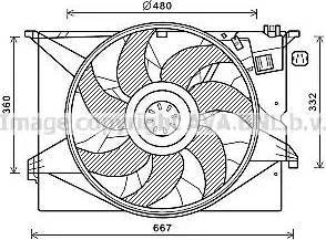 Ava Quality Cooling MS7670 - Ventola, Raffreddamento motore autozon.pro